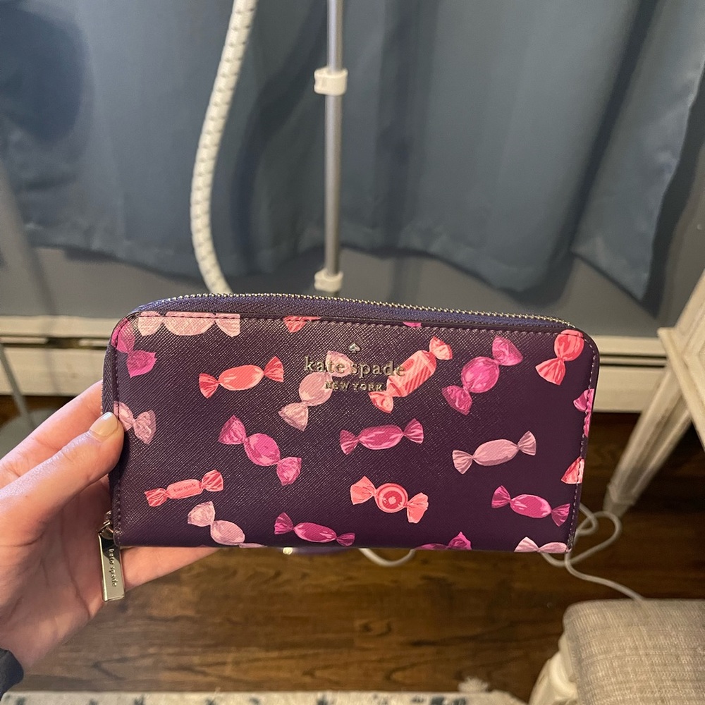 Kate spade candy shop large continental wallet